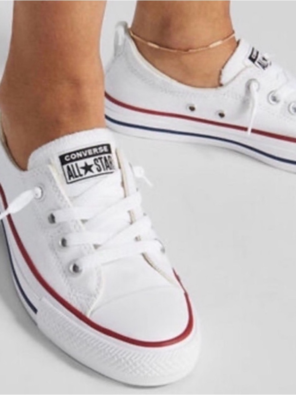 Converse Chuck Taylor All Star Shoreline Slip-On in White Women’s Sz 7 1/2